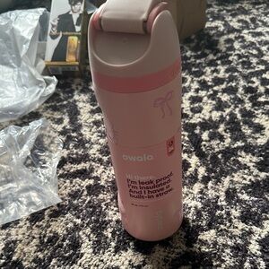 Pink Owala Insulated Water Bottle